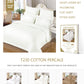 Simon Baker | 230 Thread Count Hotel Collection Duvet Cover White (Various Sizes)