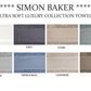 Simon Baker | Ultra Soft Luxury Collection Hand Towels 600GMS ( Various Colours)