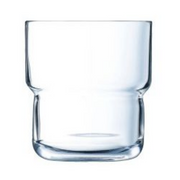 Whiskey Glass | ARC Log Whiskey Tumbler 220ml (Set of 6)