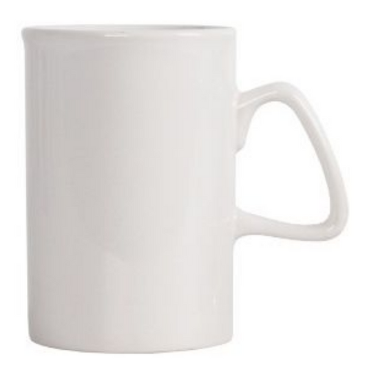 White Mug | WHITE SLIMLINE MUG 340ML  (Set of 6)