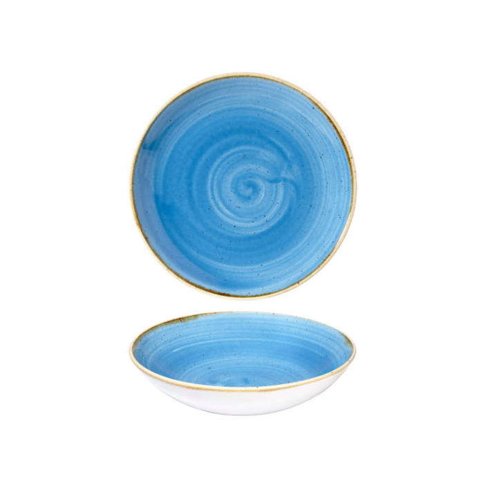 Churchill Cornflower Blue – Coupe Bowl - Set of 12 (Various Sizes)