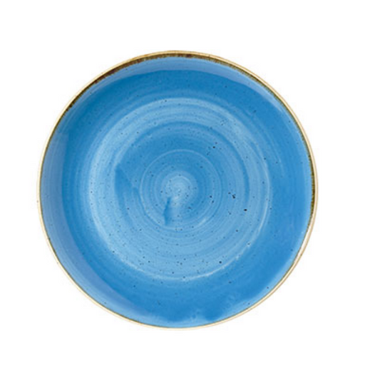 Churchill Cornflower Blue – Coupe Plate (Various Sizes)