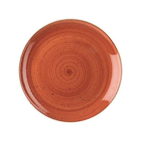 Churchill Spiced Orange – Coupe Plate 21.7cm - Set of 12