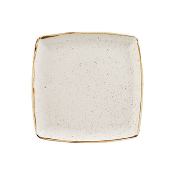 Churchill Barley White – Deep Square Plate 26.8Cm (Set of 6)