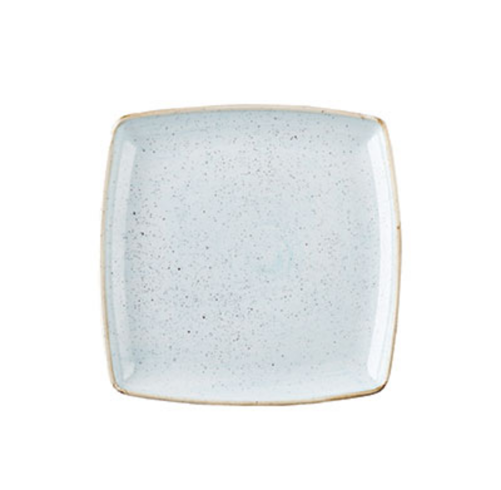 Churchill Duck Egg Blue – Deep Square Plate 26.8Cm (Set of 6)