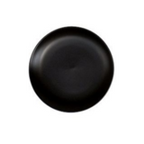 Nova Style Coupe Plate 20cm Matt Black (Set of 6)