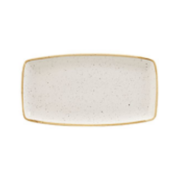 Churchill Barley White – Oblong Plate 35X18.5CM (Set of 6)