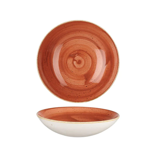 Churchill Spiced Orange – Coupe Bowl 24.8cm- Set of 12