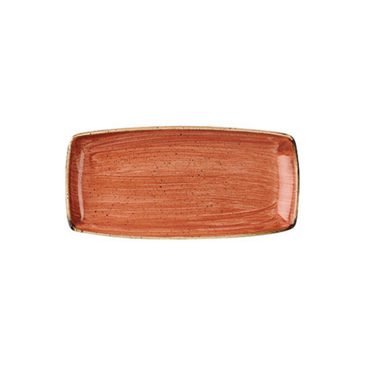 Churchill Spiced Orange - Oblong Plate 29.5 x 15CM (Set of 12)