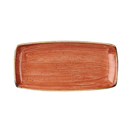 Churchill Spiced Orange – Oblong Plate 35X18.5CM (Set of 6)
