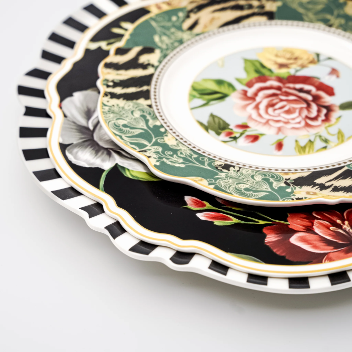 JENNA CLIFFORD - Botanica Rose Dinner Plate Set of 4