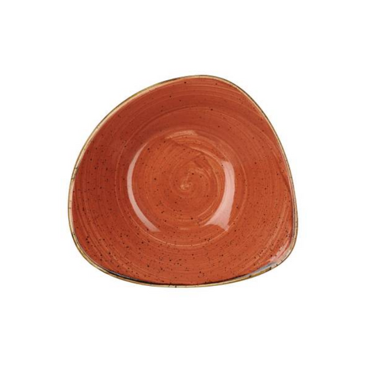 Churchill Spiced Orange – Triangle Bowl 15.3cm - Set of 12