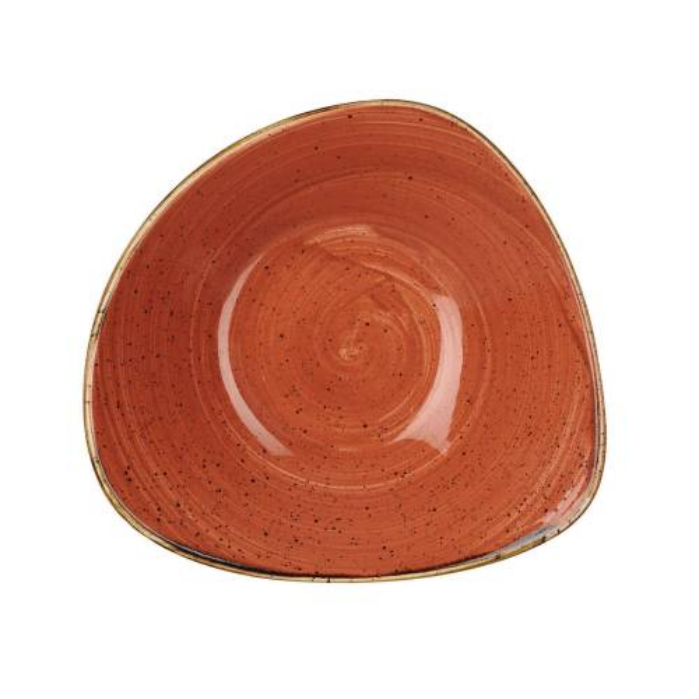 Churchill Spiced Orange – Triangle Bowl 23.5cm - Set of 12