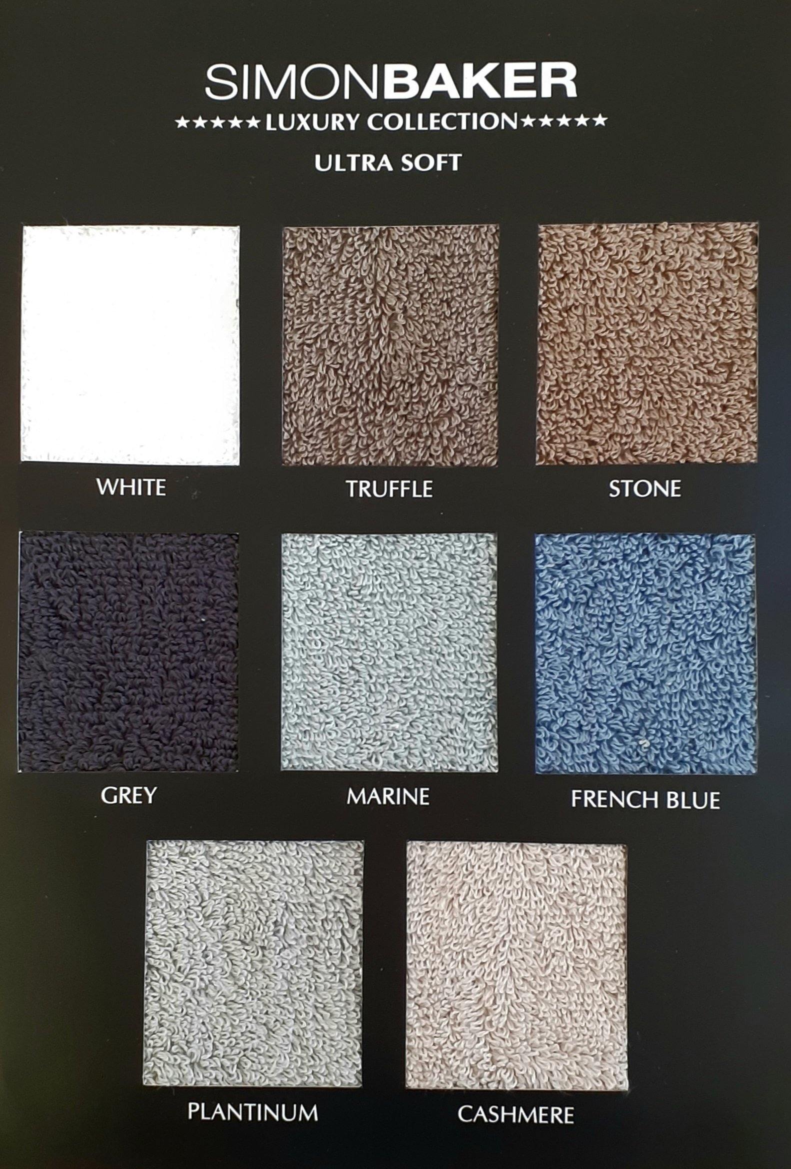 Simon Baker | Ultra Soft Luxury Collection Bath Towels 600GMS ( Various Colours)