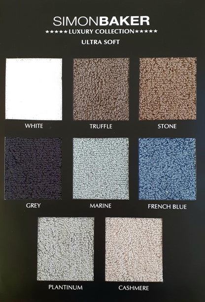 Simon Baker | Ultra Soft Luxury Collection Bath Towels 600GMS ( Various Colours)