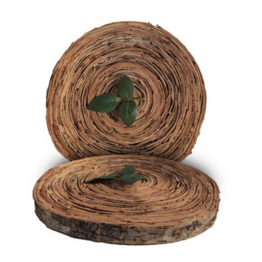 ROUND BIRCH BARK Base 30CM